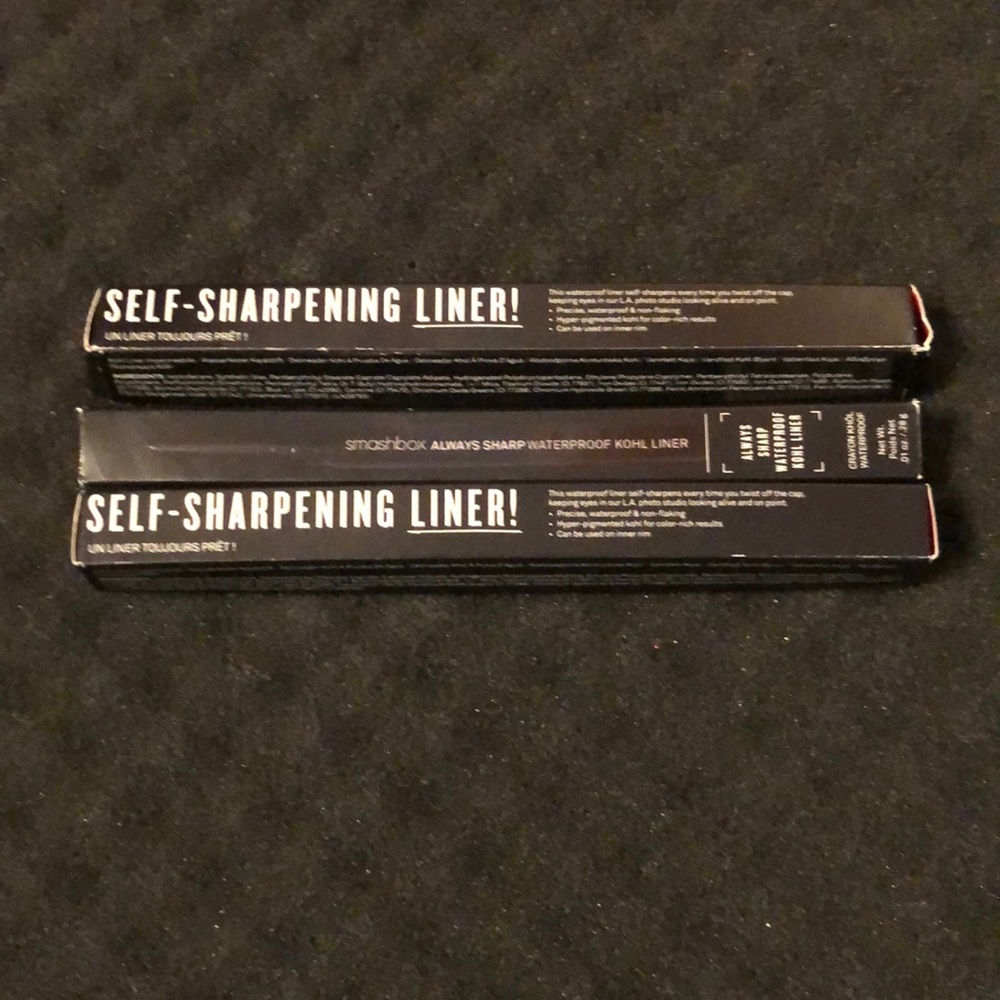 Smashbox self sharpening liner all 3 for 20-Lisa